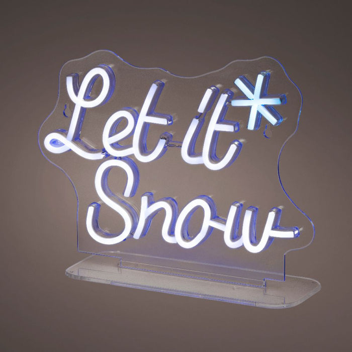 Let It Snow Neon Sign