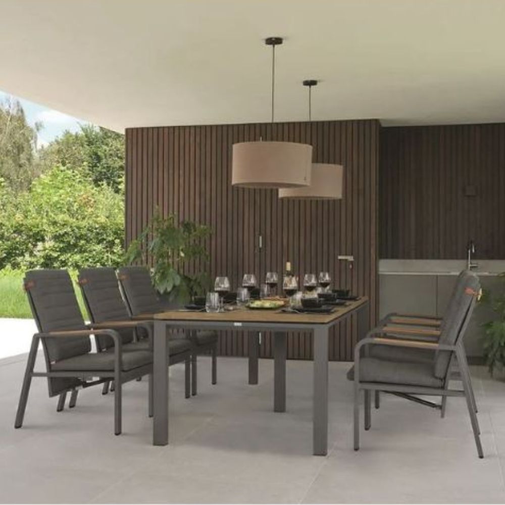 Life Montana 8 Seat Dining Set Newbank Garden Centre