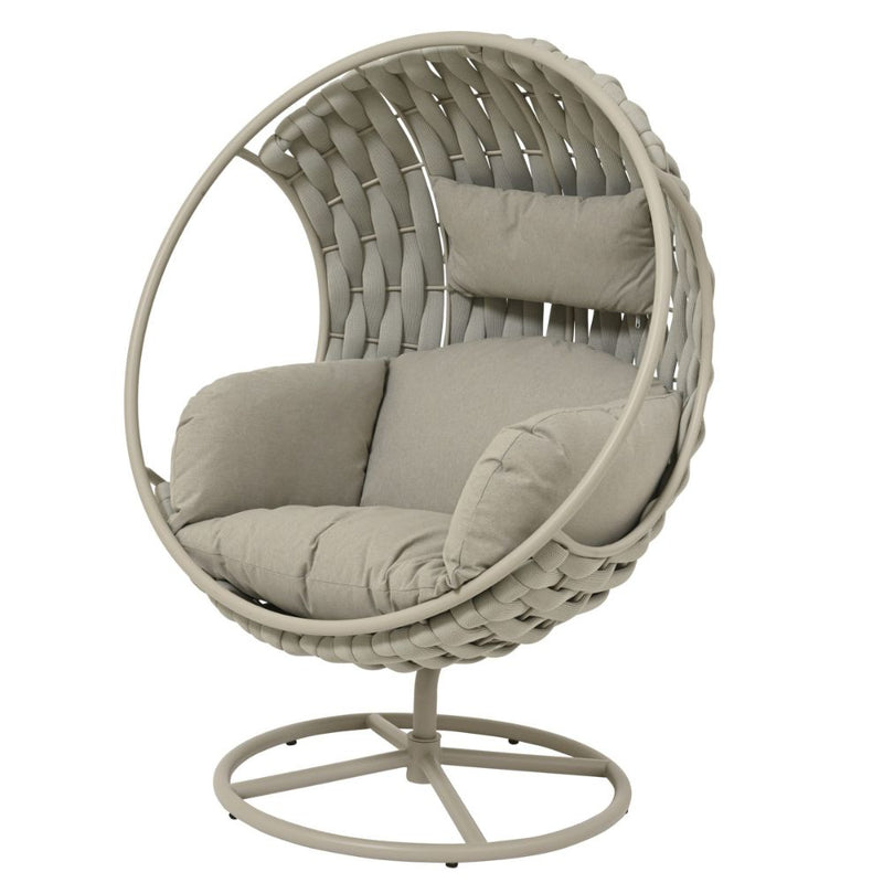 Light Grey Houston Swivel Chair