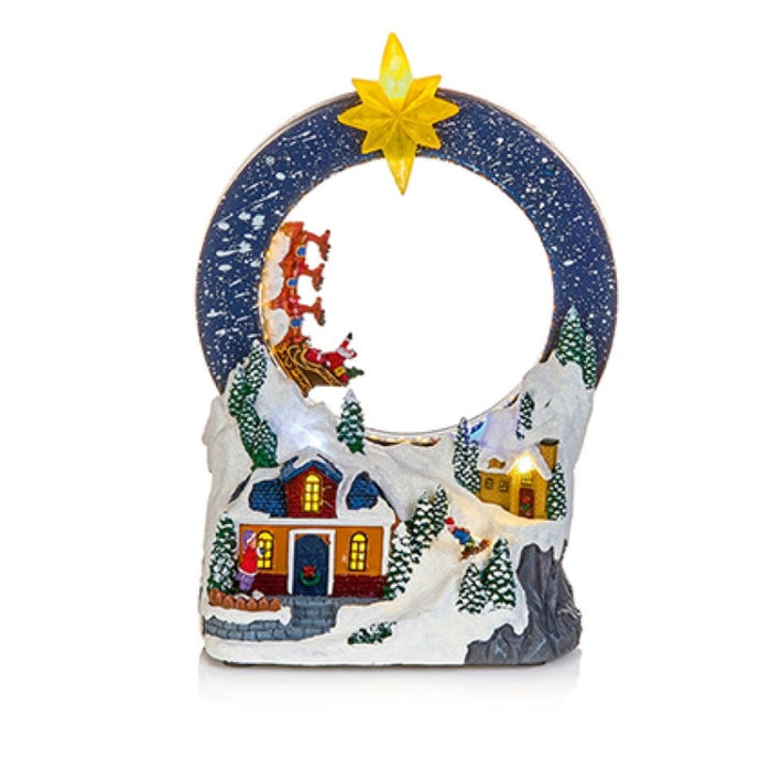 Premier Lit Animated Winter Christmas Scene