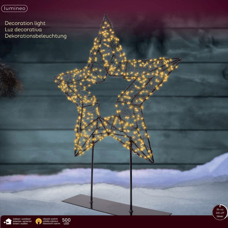 Micro LED Classic Warm Star Table Light