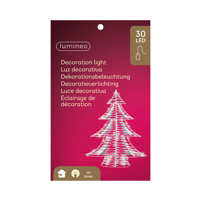 Lumineo Micro LED Iridescent Christmas Tree