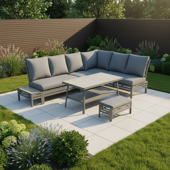 LG Outdoor Monza Rectangular Modular Dining Set