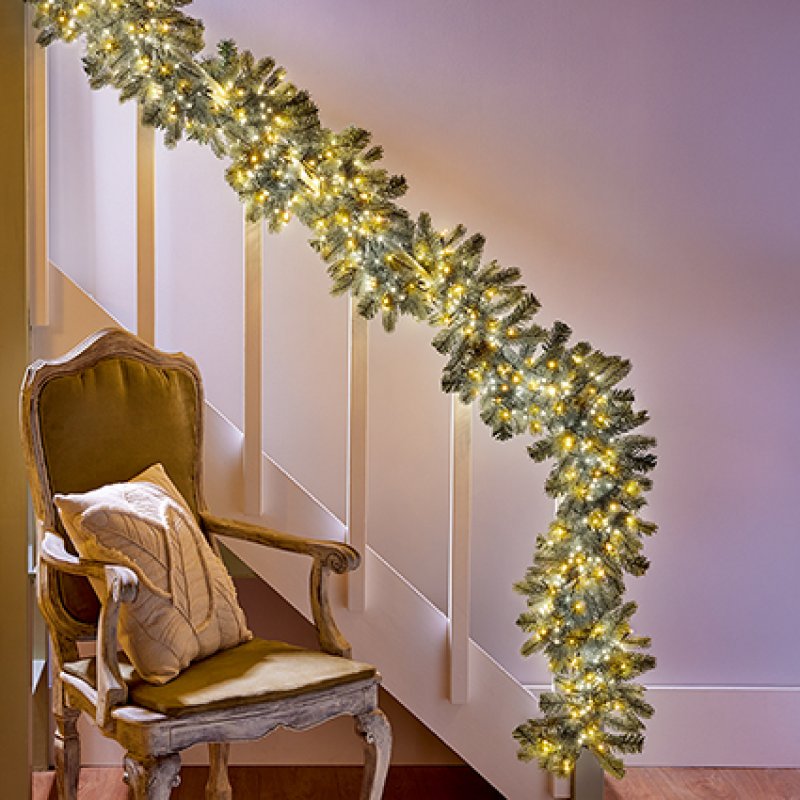 Premier Plug In Christmas Lights (Mains Powered) – Warm White/Cool White LED Cluster String Lights