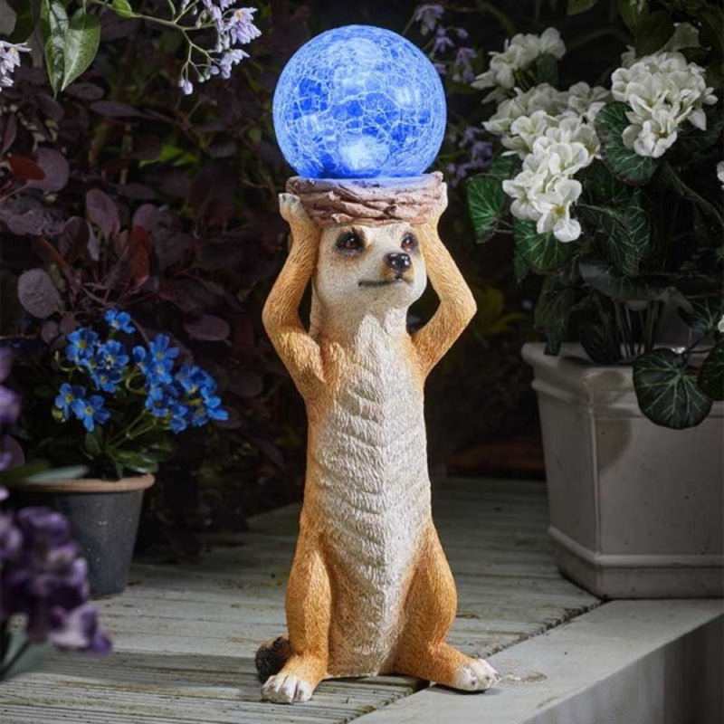 Smart Garden Mystik Meerkat Solar Figurine