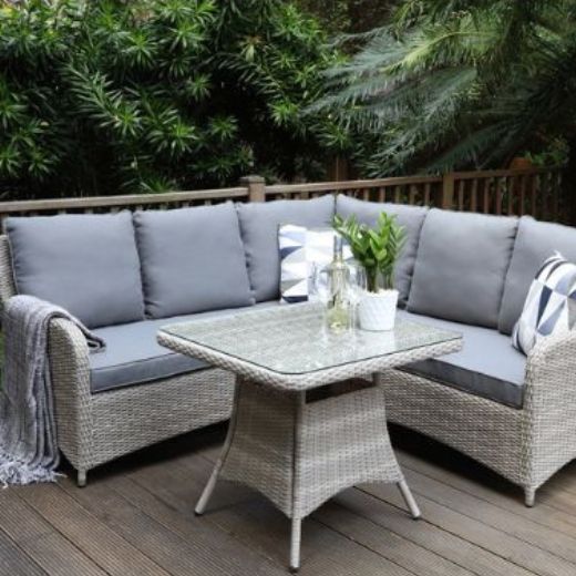 Norfolk Leisure Weybourne Mini Corner set — Newbank Garden Centre