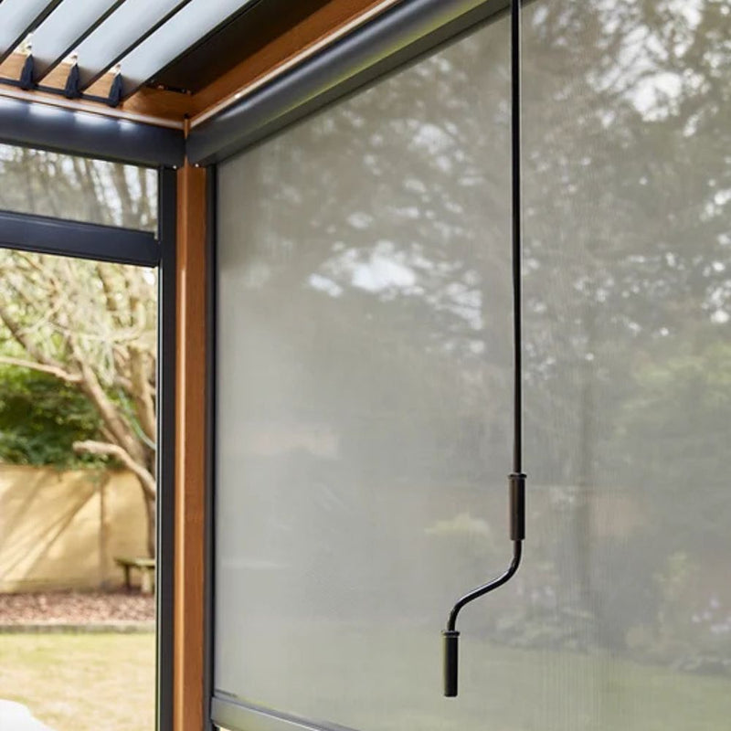Norfolk Leisure 3mx4m Royce Cube Pergola Wood Effect