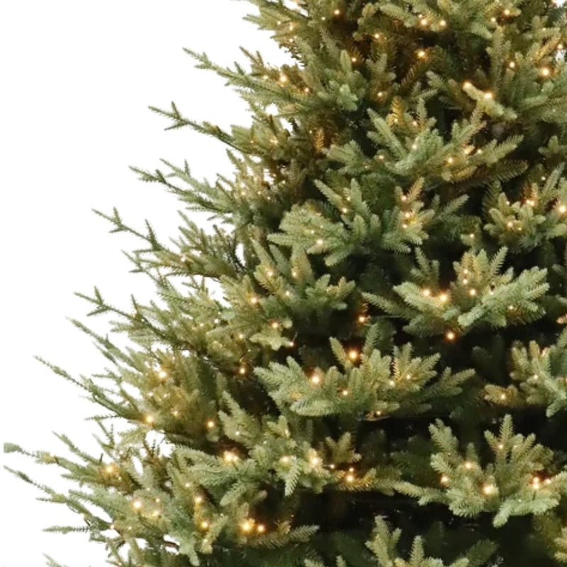 Puleo Nottingham Grand 7ft Prelit Artificial Christmas Tree with Dual Colour Lights