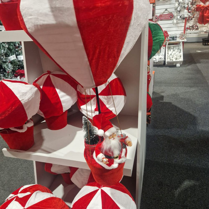 98cm Pop Up Hot Air Balloon with Santa