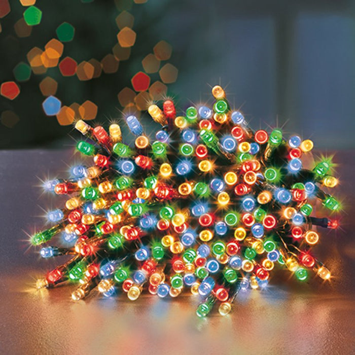 Premier LED Lights With Timer Multicolour