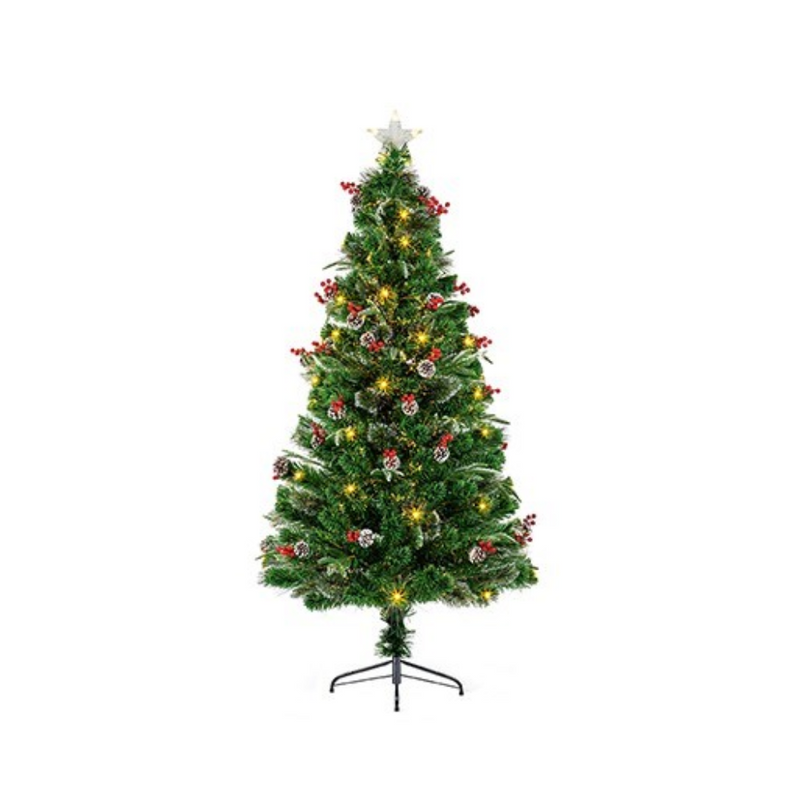 Premier New Jersey Fibre Optic Christmas Tree  (4 sizes)