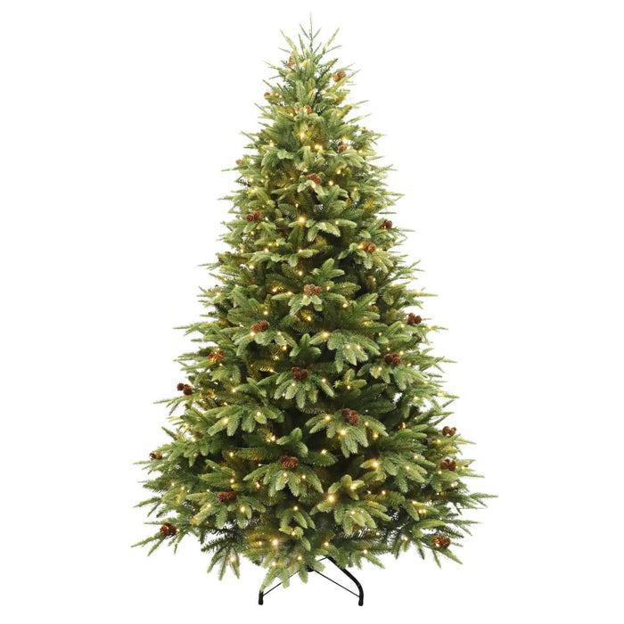 Puleo Parque 7ft Prelit Artificial Christmas Tree