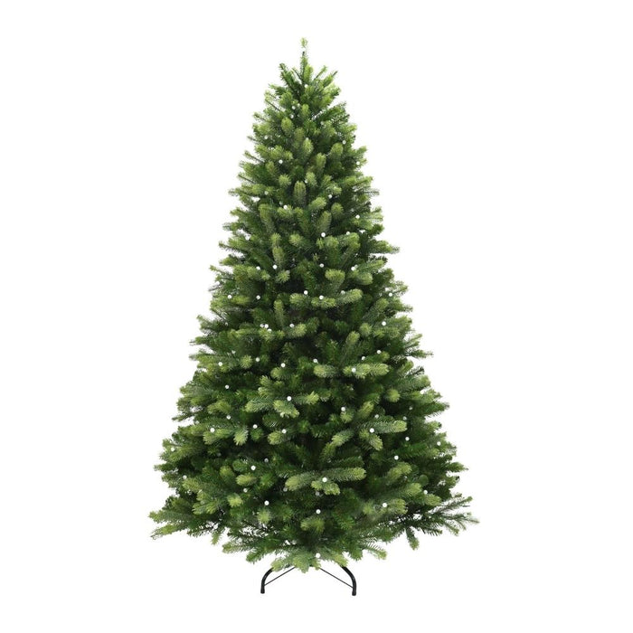 Puleo Wyoming Spruce 7ft Prelit Artificial Christmas Tree