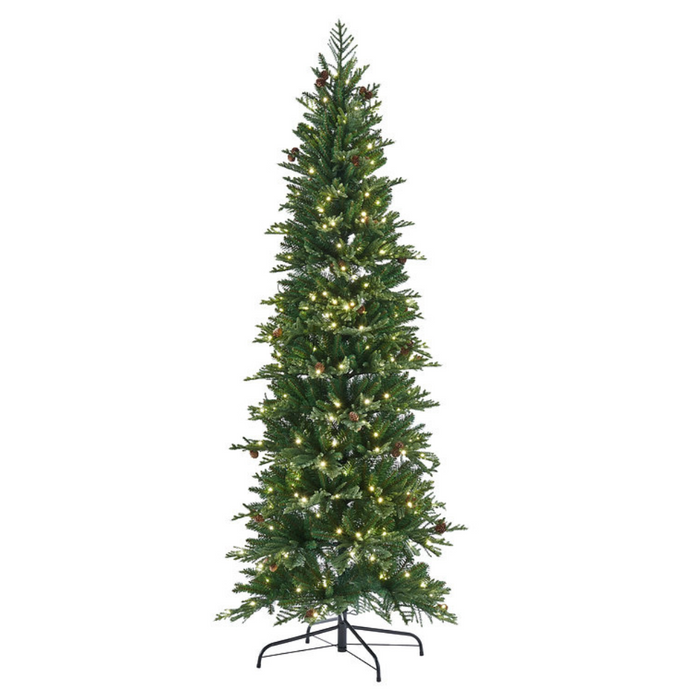 BOSK Puzzelwood Fir Prelit Artificial Christmas Tree