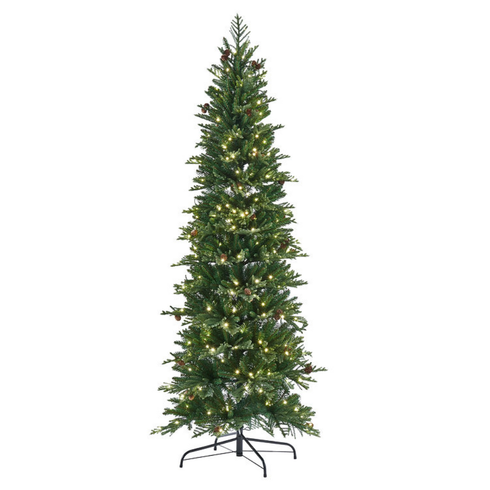 BOSK Puzzelwood Fir Prelit Artificial Christmas Tree — Newbank Garden