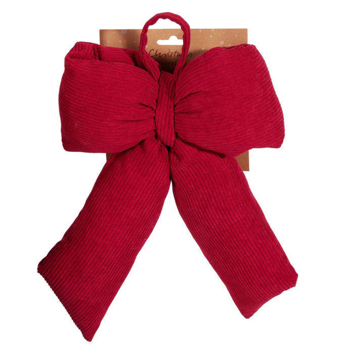 33cm Red Christmas Tree Bow