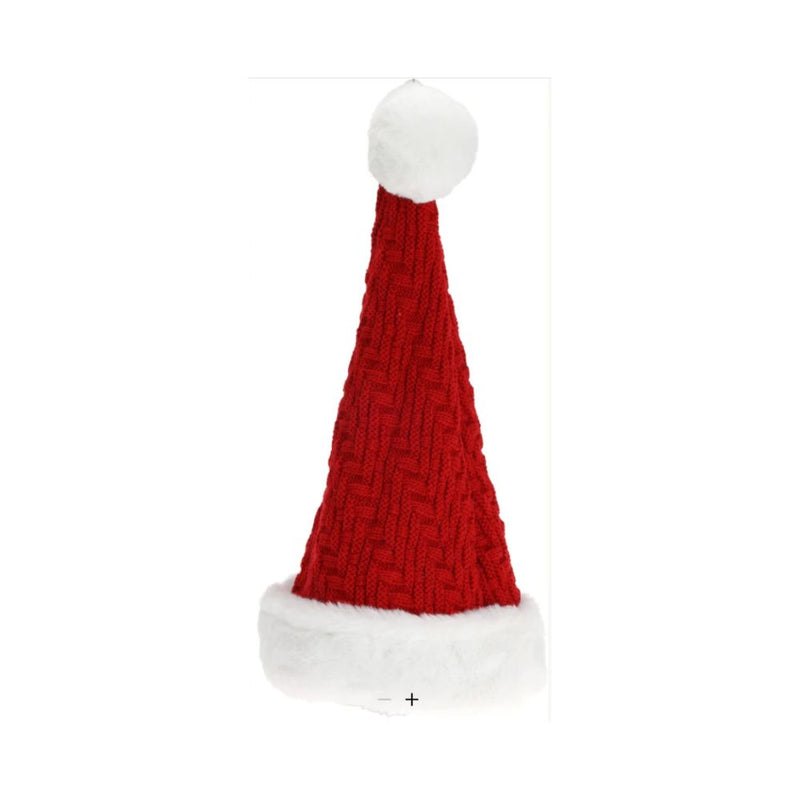 Red Knitted Christmas Hat