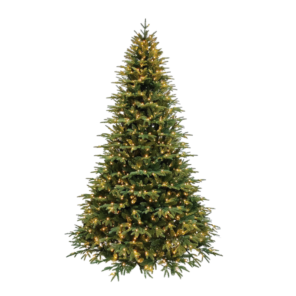 BOSK 7.5ft Rivington Fir Prelit Artificial Christmas Tree — Newbank