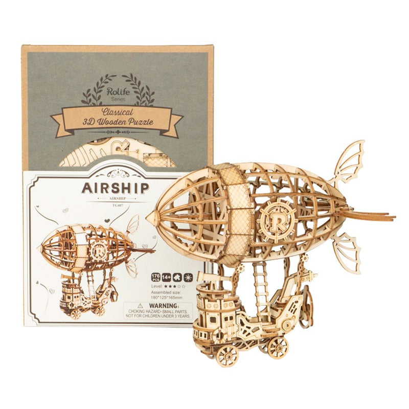 Robotime Airship 3D Wooden Puzzle