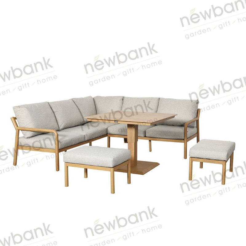 Hartman Sahara Square Casual Dining Set with Adjustable Table