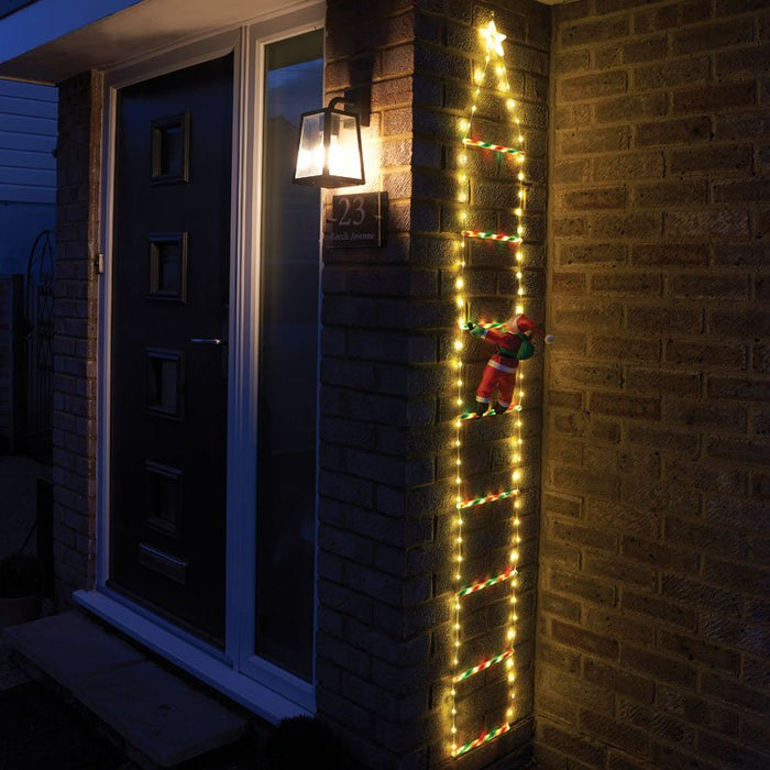 Santa's Ladder! - Warm White