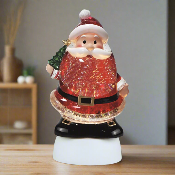 Santa Spinner 14x26cm