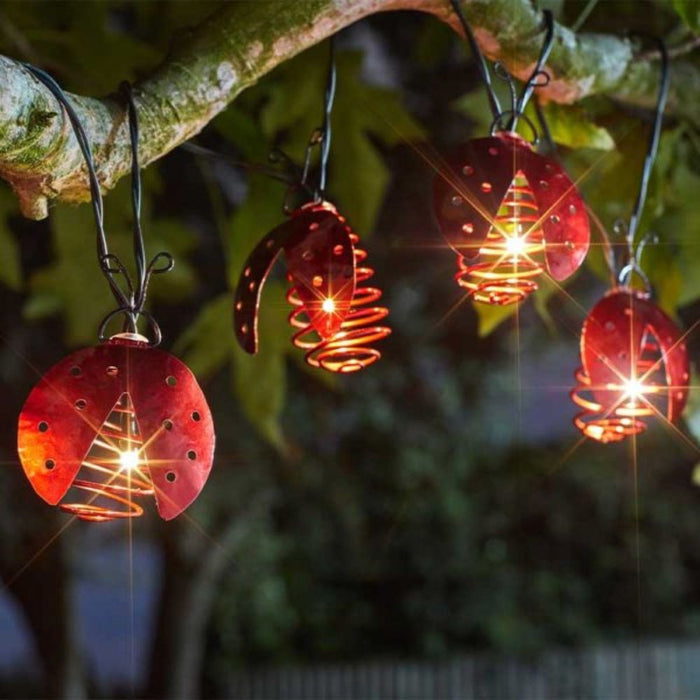 Smart Garden 10 Ladybird Solar String Lights