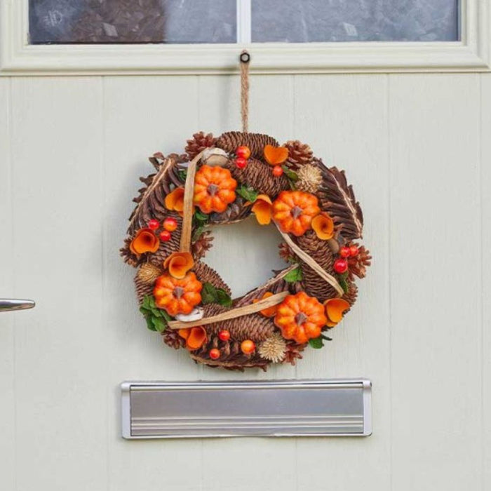 Smart Garden Autumn Pinecone Wreath - 36cm