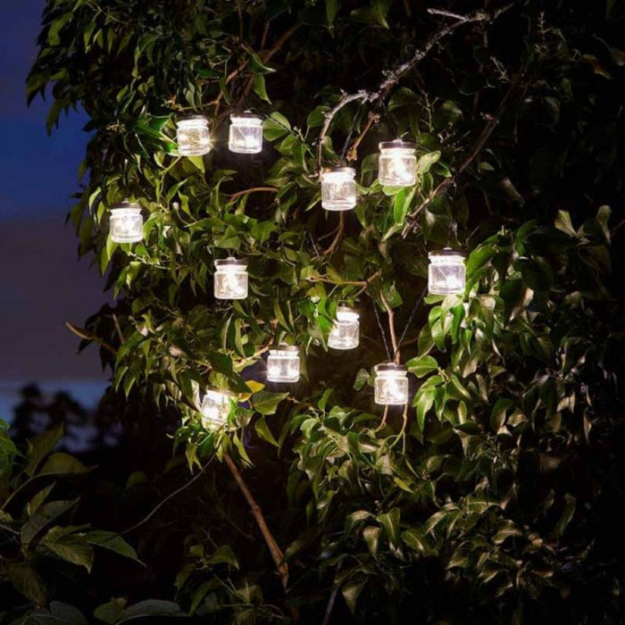 Smart Garden Firefly Jar Solar String Lights