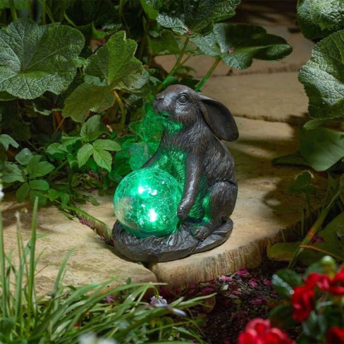 Smart Garden Hare Muse Solar Figurine