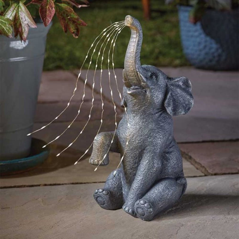 Smart Garden Jumbo Jet Solar Figurine