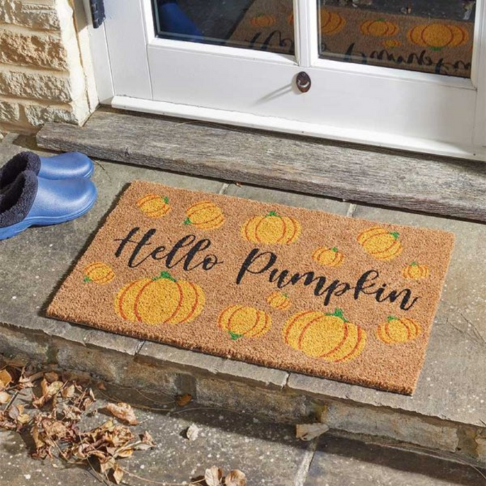 Smart Garden Hello Pumpkin Doormat