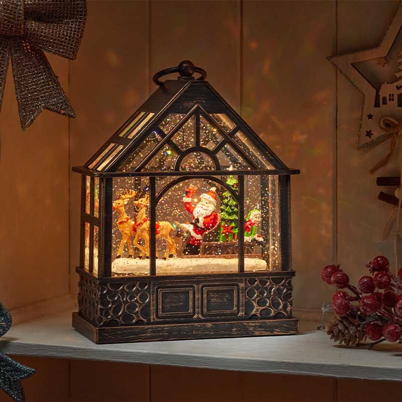 SnowSwirl Santa's Greenhouse