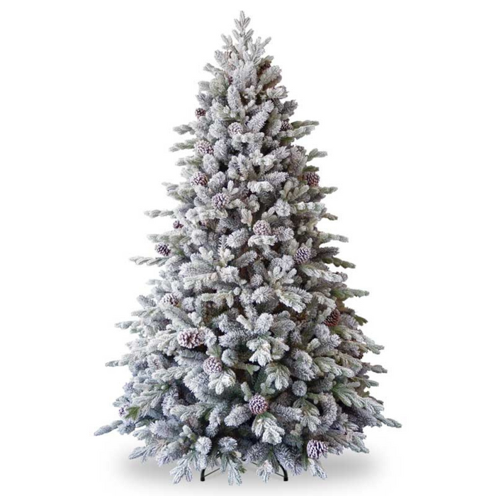 National Tree`Snowy Dorchester 7.5ft Artificial Christmas Tree