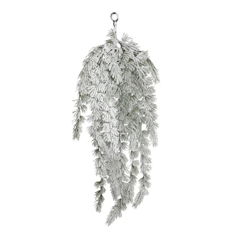Snowy Spruce Hanging Bush