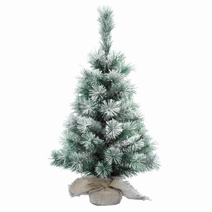 Kaemingk 75cm Snowy Vancouver Mini Artificial Christmas Tree