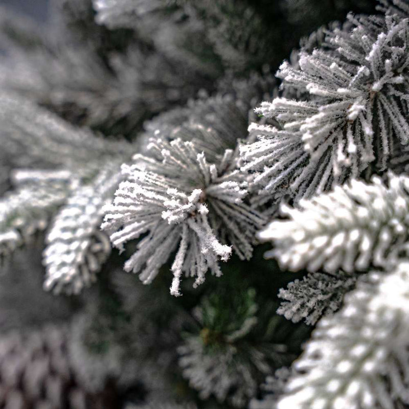 BOSK Snowy Winterfold Fir 7.5ft Artificial Christmas Tree
