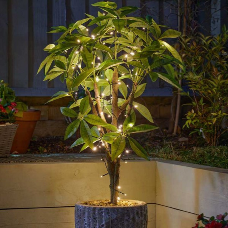 Smart Garden Solar String Lights LED Warm White