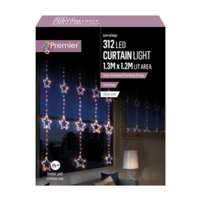 Star Curtain Light RBW