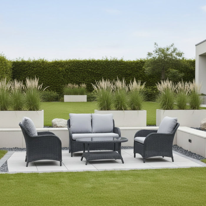 Supremo Cassano Grey Lounge Set