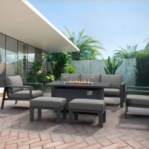Supremo Melbury Lounge Dining Firepit