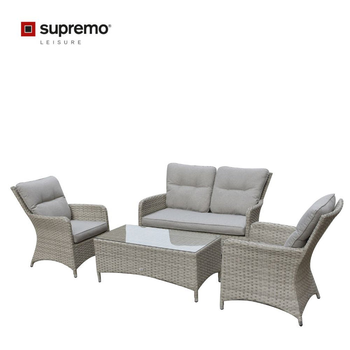 Supremo Tivoli Beige Lounge Set With Coffee Table