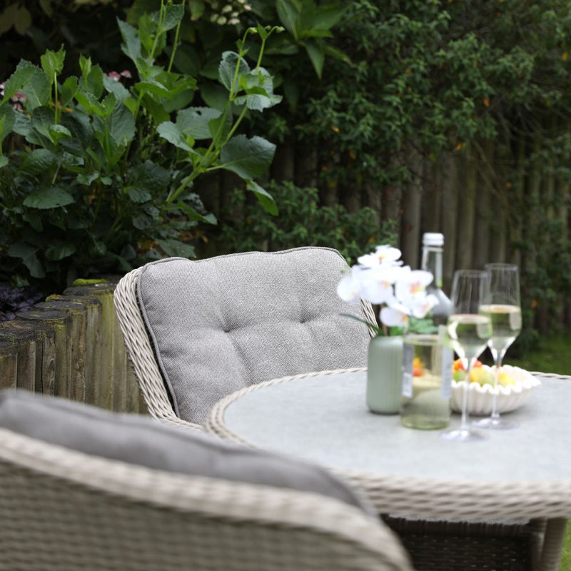 Supremo Cassano Oatmeal 2 Seat Bistro Set