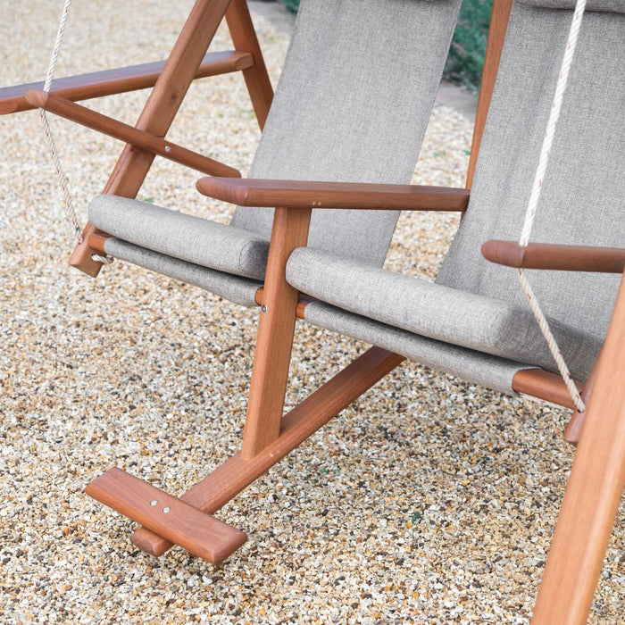 Norfolk Leisure In-Motion Tete-a-Tete Swing Bench