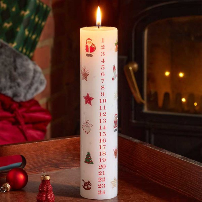 Three Kings Traditional Advent Candle