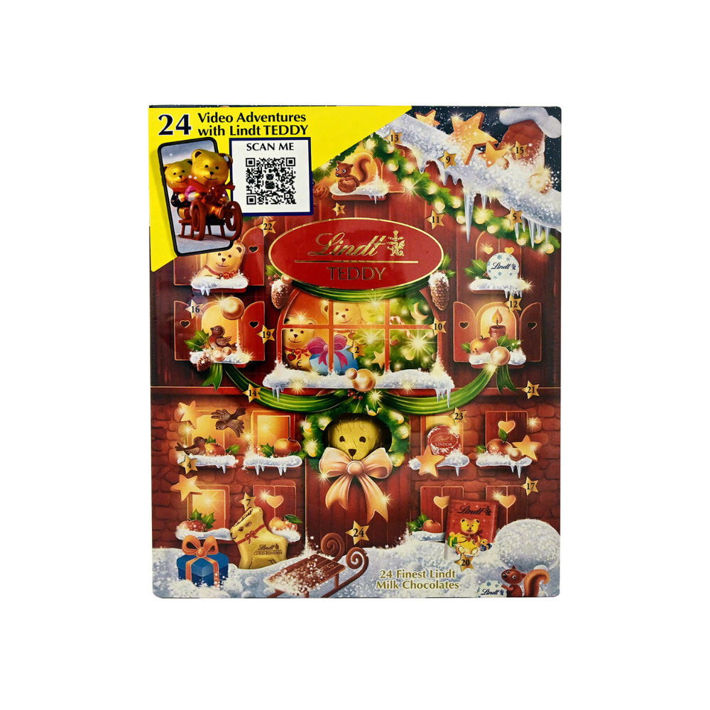 Lindt teddy advent calendar on sale