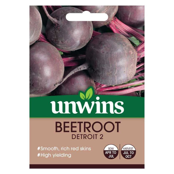 Unwins Beetroot Detroit 2 Seeds
