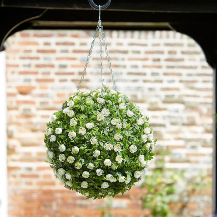 Smart Garden White Rose Ball 30cm