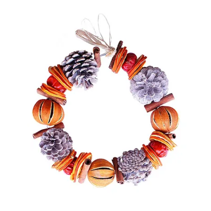 Jormaepourri Winter Circle Autumn Wreath