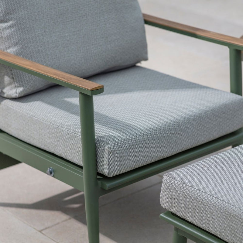 Bramblecrest Wisley Reclining Sofa Chairs with Footstools & Coffee Table